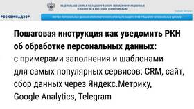 Как правильно подписать уведомление в Роскомнадзор в Miele
