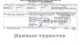 Как выглядит номер визы в Miele