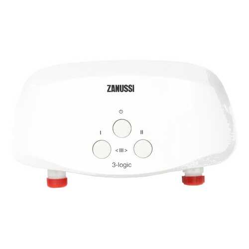 Водонагреватель проточный Zanussi 3-logic 5.5 ТS (душ+кран) white в Miele