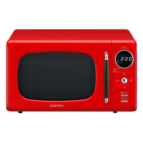 Микроволновая печь соло Daewoo KOR-669RR Red в Miele