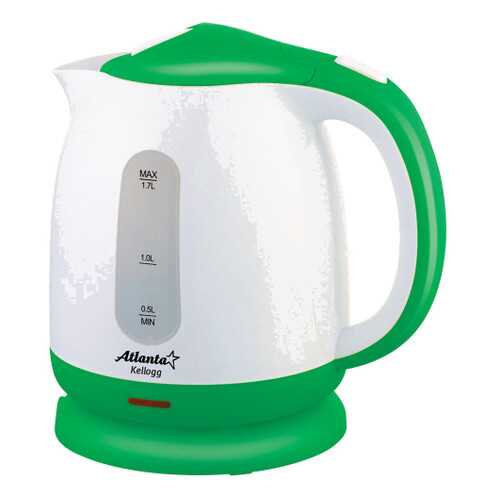 Чайник электрический Atlanta ATH-2371 White/Green в Miele