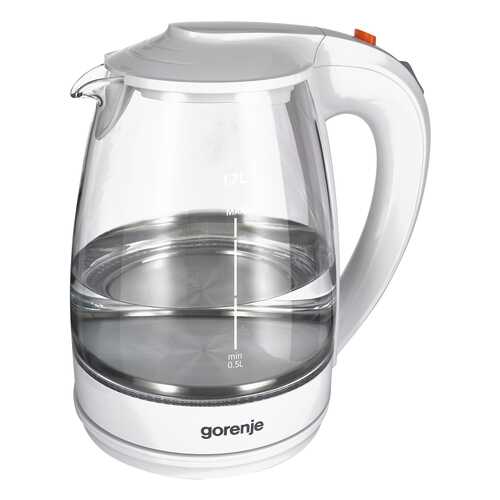 Чайник электрический Gorenje K17GWII White/Silver в Miele