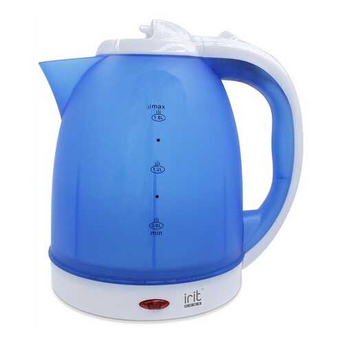 Чайник электрический Irit IR-1231 White/Blue в Miele
