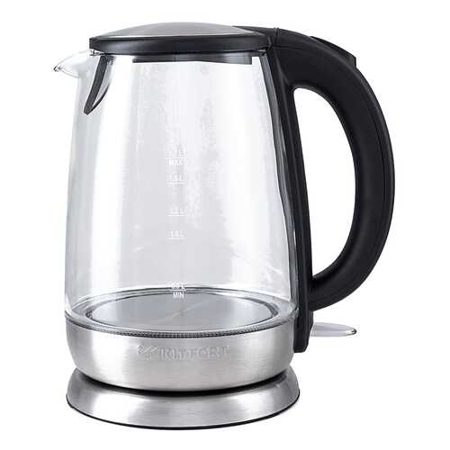 Чайник электрический Kitfort KT-619 Silver/Black в Miele