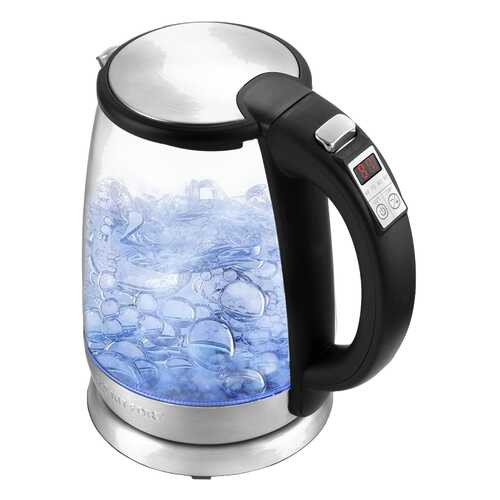 Чайник электрический Kitfort КТ-628 Silver/Black в Miele