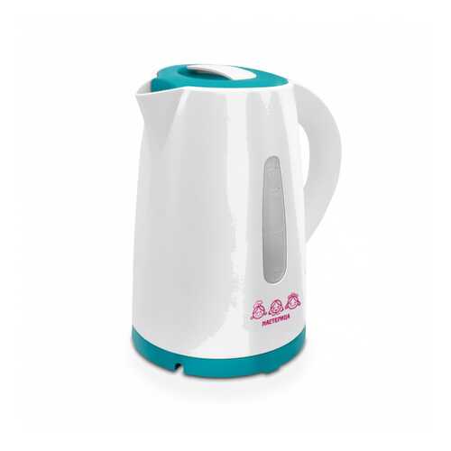 Чайник электрический Мастерица ЕК-1701M White/Turquoise в Miele