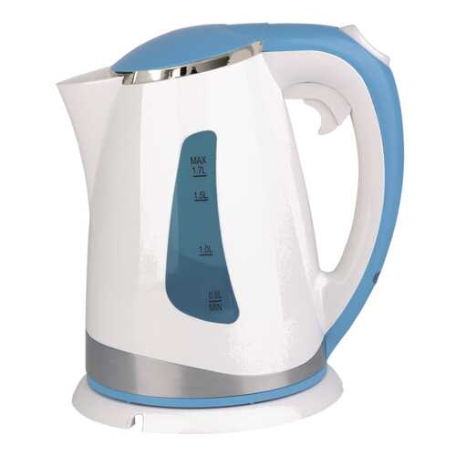 Чайник электрический Mercury MC-6721 White/Blue в Miele