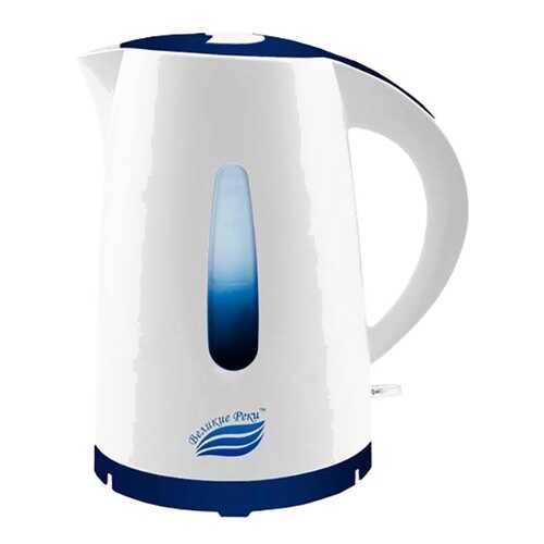 Чайник электрический Великие Реки Томь-1 White/Blue в Miele