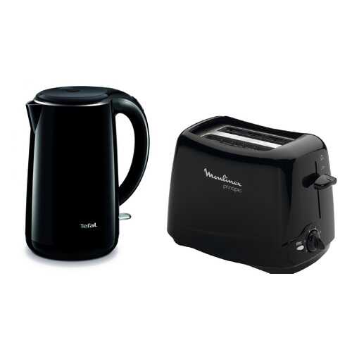 Комплект Чайник Tefal Safe to Touch KO2608 2150 Вт 1,7л + Тостер Moulinex Principio TT1102 в Miele