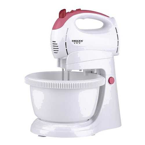 Миксер Delta Lux DL-5071C White/Pink в Miele