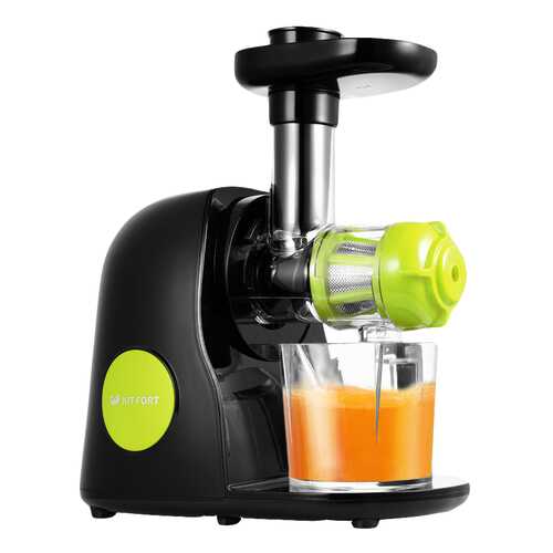Соковыжималка шнековая Kitfort КТ-1111-1 green/black в Miele