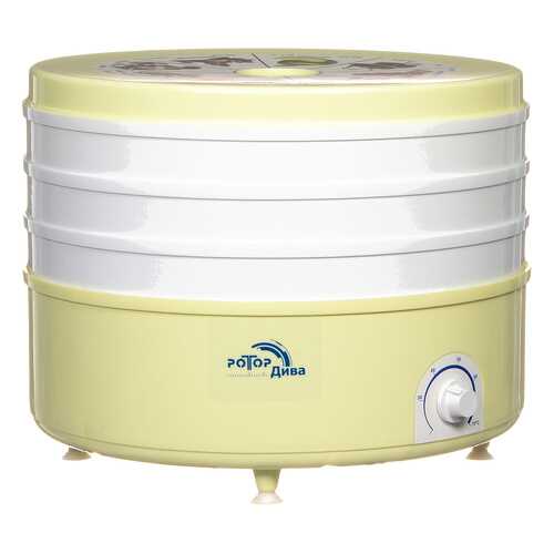 Сушилка для овощей и фруктов Ротор Дива СШ-007-05 white/yellow в Miele