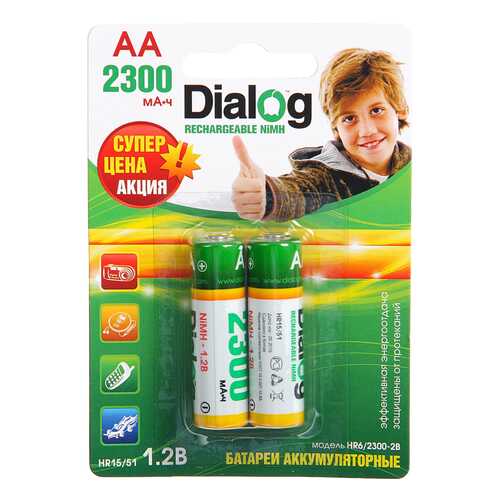 Аккумуляторная батарея Dialog HR6/2300-2B 2 шт в Miele