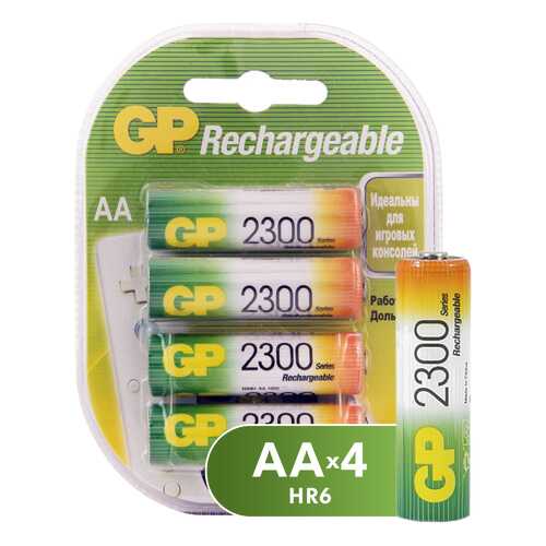 Аккумуляторная батарея GP AA 230AAHC 4 шт в Miele