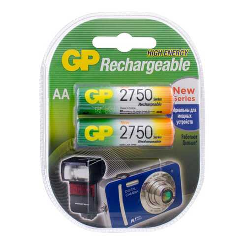 Аккумуляторная батарея GP Batteries 275PROAAHC-2CRC2 2 шт в Miele