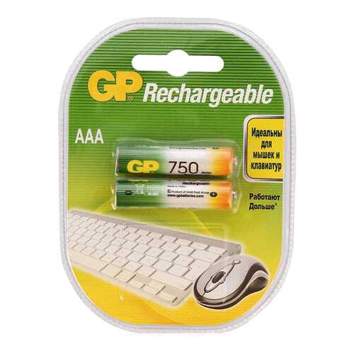 Аккумуляторная батарея GP Batteries 750AАAHC 2 шт в Miele