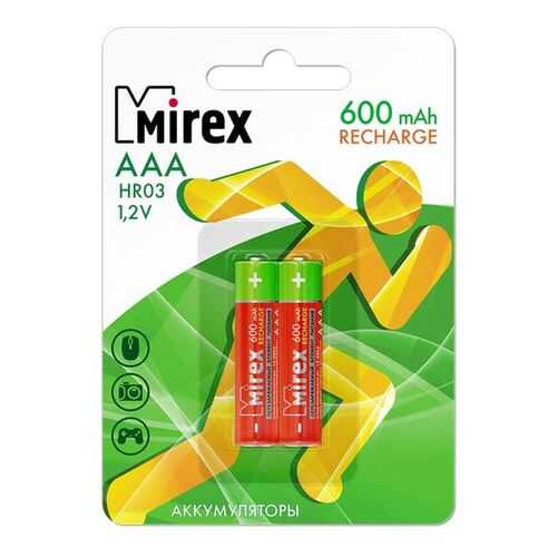 Аккумуляторная батарея Mirex HR03-06-E2 2 шт в Miele
