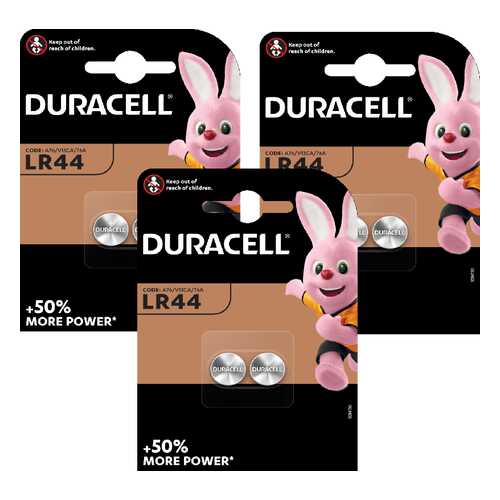 Батарейка Duracell LR44 1.5V 2шт (3 упаковки) в Miele
