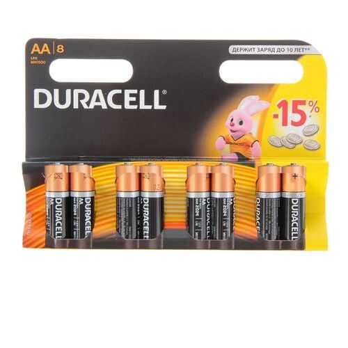 Батарейка Duracell LR6-8BL Basic в Miele