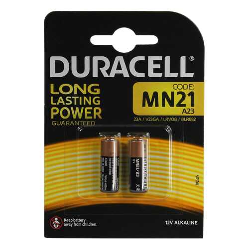 Батарейка DURACELL MN21/2BL 2 шт в Miele