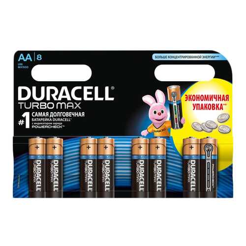 Батарейка Duracell Turbo Max LR6 8 шт в Miele