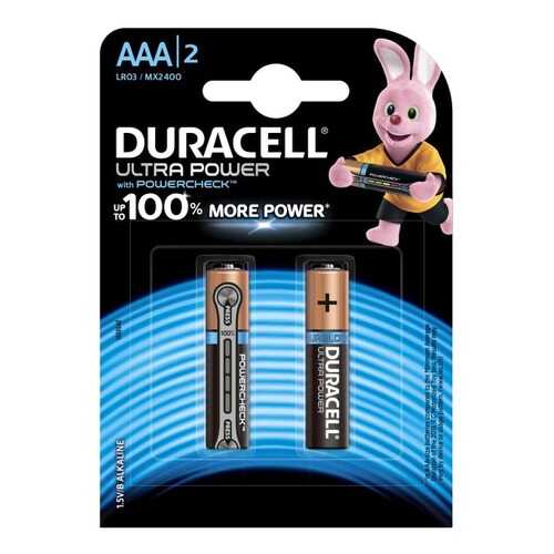 Батарейка DURACELL UltraPower LR03/2BL 2 шт в Miele