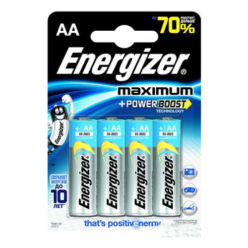 Батарейка Energizer Maximum 638635 4 шт в Miele