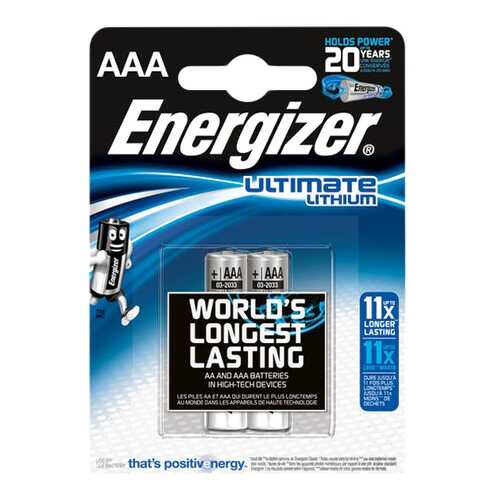 Батарейка Energizer Ultimate lithium AAA FSB2 2 шт в Miele