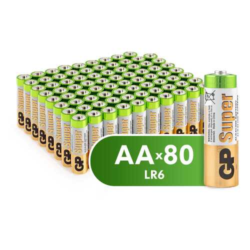 Батарейка GP AA (15A-2CRVS80) 80 шт в Miele
