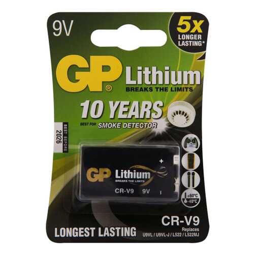 Батарейка GР 6LR61/6LF22 (CR-V9SD-2UE1) 1 шт в Miele