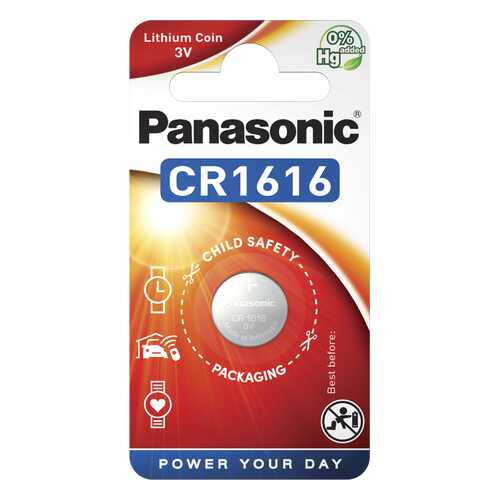 Батарейка Panasonic CR-1616EL/1B 1 шт в Miele