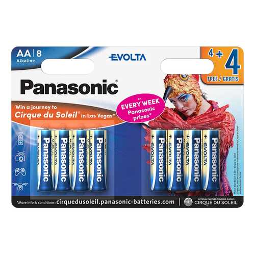 Батарейка Panasonic Evolta LR6EGE/8B4FCDS 8 шт в Miele