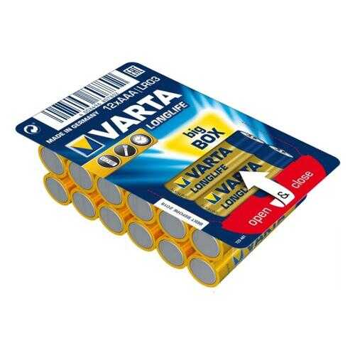 Батарейка Varta Longlife AAA 12 шт в Miele