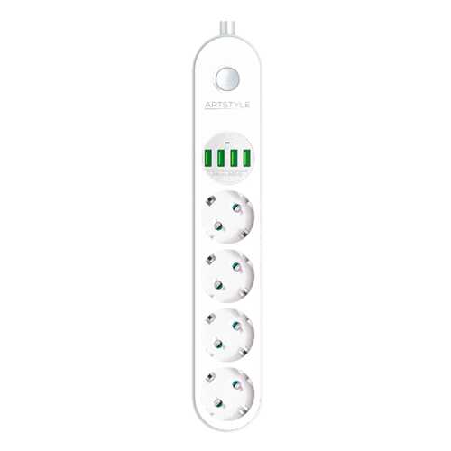 Сетевой фильтр Artstyle CL-4432W, 4 розетки, 2 м, White в Miele