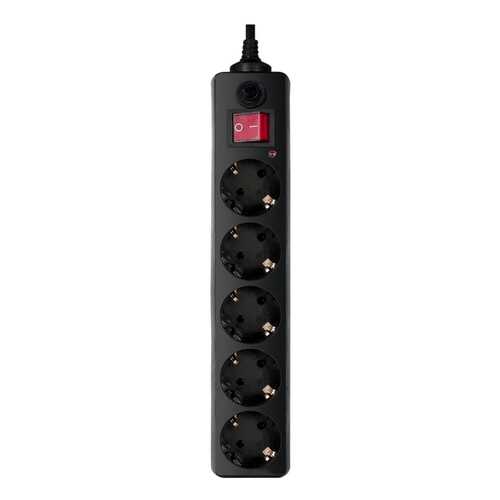 Сетевой фильтр BURO 500SH-10-B, 5 розеток, 10 м, Black в Miele