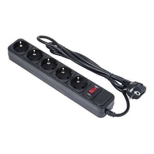Сетевой фильтр ExeGate SP-5-1,8B, 5 розеток, 1,8 м, Black в Miele
