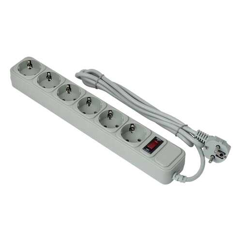 Сетевой фильтр ExeGate SP-6-1,8, 6 розеток, 1,8 м, Grey в Miele