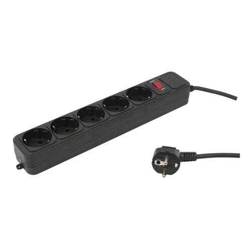 Сетевой фильтр PC PET AP01006-1,8-B, 5 розеток, 1,8 м, Black в Miele