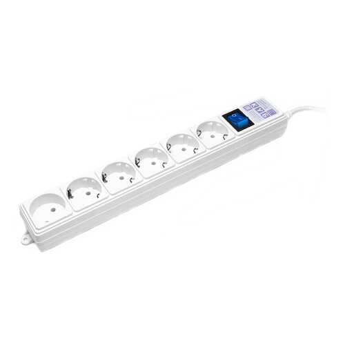 Сетевой фильтр Power Cube SPG-16B, 6 розеток, 1,9 м, White в Miele
