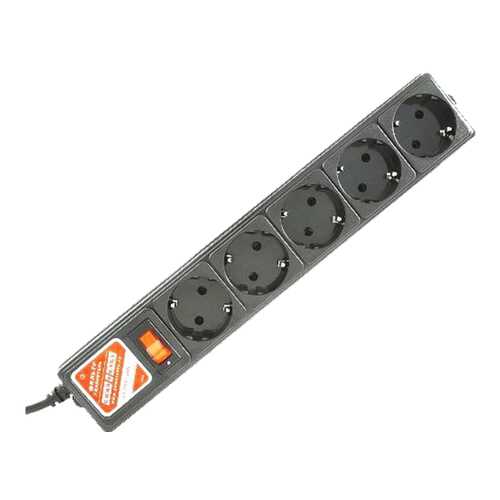 Сетевой фильтр Power Cube SPG-B-0,5МExt, 5 розеток, 0,5 м, Grey в Miele