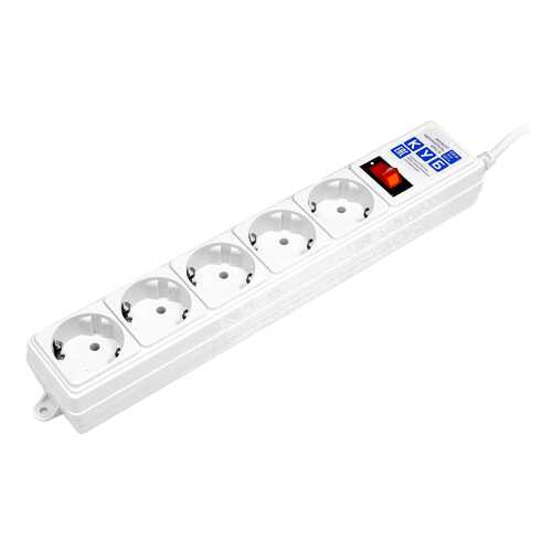 Сетевой фильтр Power Cube SPG-B-10, 5 розеток, 3 м, White в Miele
