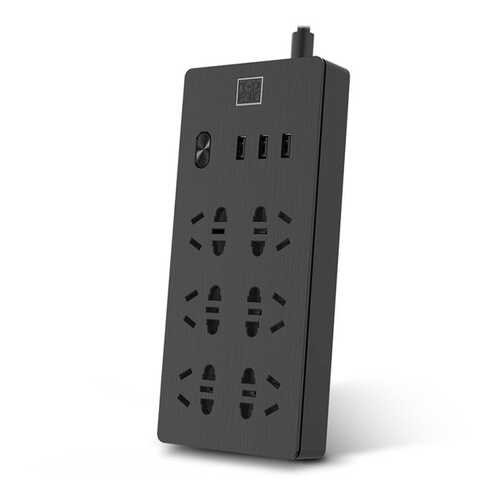 Сетевой фильтр Xiaomi Aigo Power Strip, 6 розеток, 1,8 м, Black в Miele