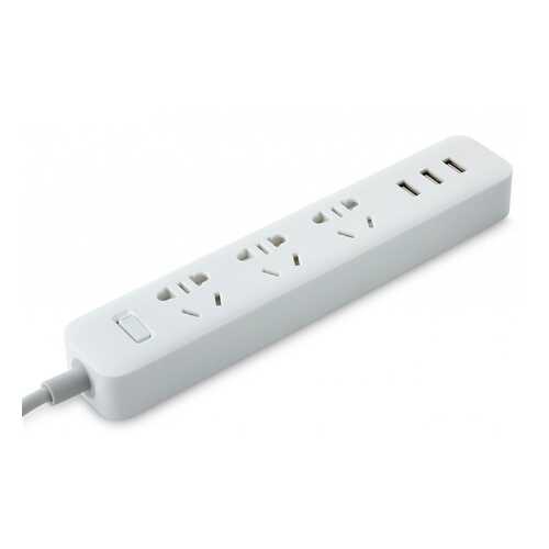 Сетевой фильтр Xiaomi Mi Power Strip, 3 розетки, 1,8 м, White в Miele