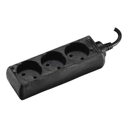 Удлинитель Artstyle CL-C37B, 3 розетки, 7 м, Black в Miele