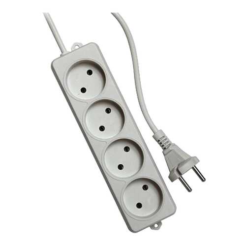 Удлинитель Гарнизон EL-NL4-W-3, 4 розетки, 3 м, White в Miele