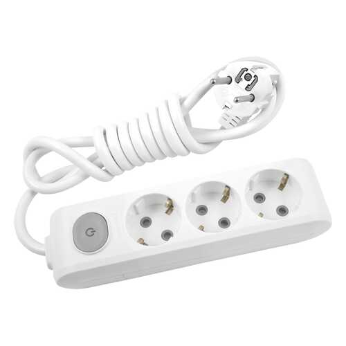 Удлинитель Panasonic X-TENDIA WLTA04352WH-RU, 3 розетки, 5 м, White в Miele