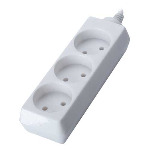 Удлинитель Sven Standard 2G, 3 розетки, 3 м, White в Miele