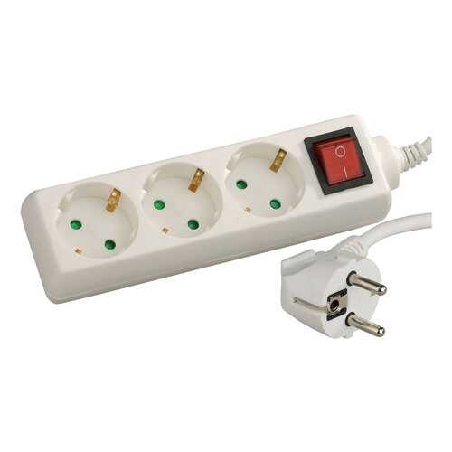Удлинитель СВЕТОЗАР SV-55043-3, 4 розетки, 3 м, White в Miele