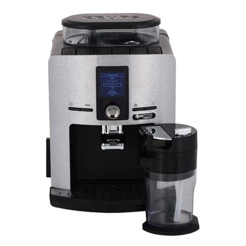 Кофемашина автоматическая Krups Quattro Force EA82FD10 Silver/Black в Miele