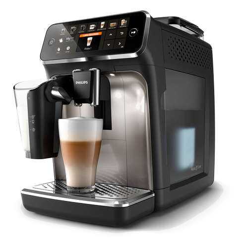Кофемашина автоматическая Philips EP5447/90 Black в Miele